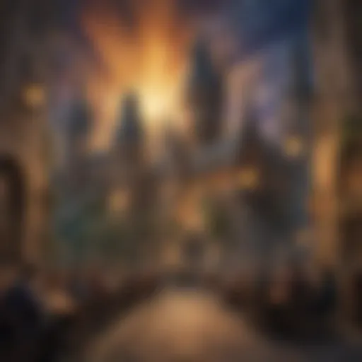 Magical Hogwarts Banner for Harry Potter Birthday Celebration