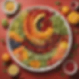 Colorful Fruit Plate