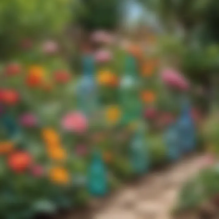 Imaginative Recycled Plastic Bottle Garden