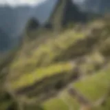 Ancient Incan Terraces at Machu Picchu