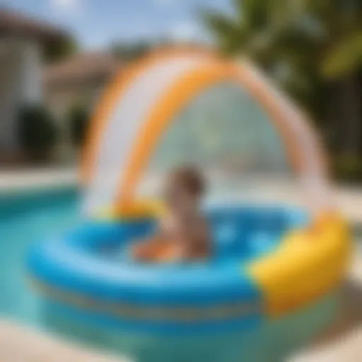 Infant Pool Float with Canopy