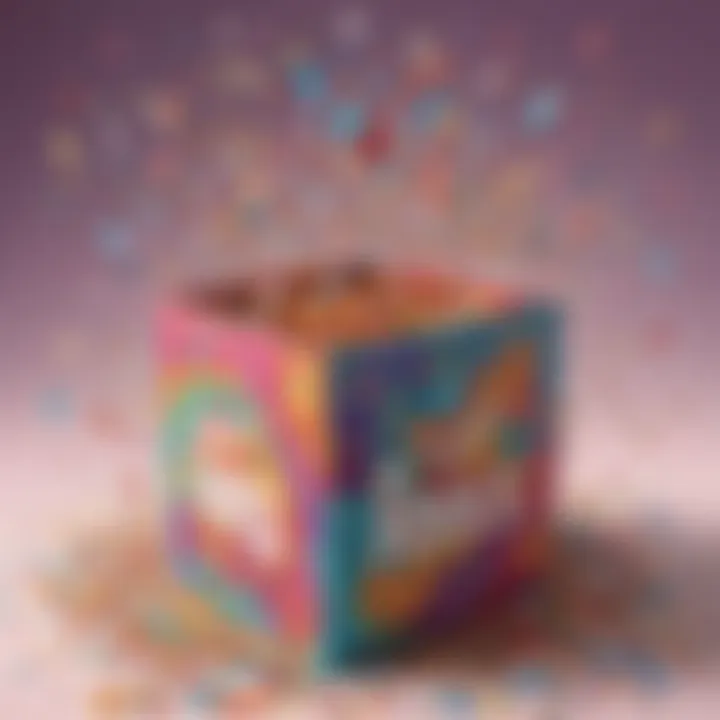 Cheerful Confetti Explosion Box