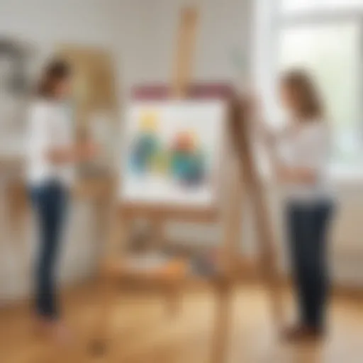 Innovative design for art easel