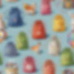 Innovative Drawstring Toy Storage Bag with Colorful Designs
