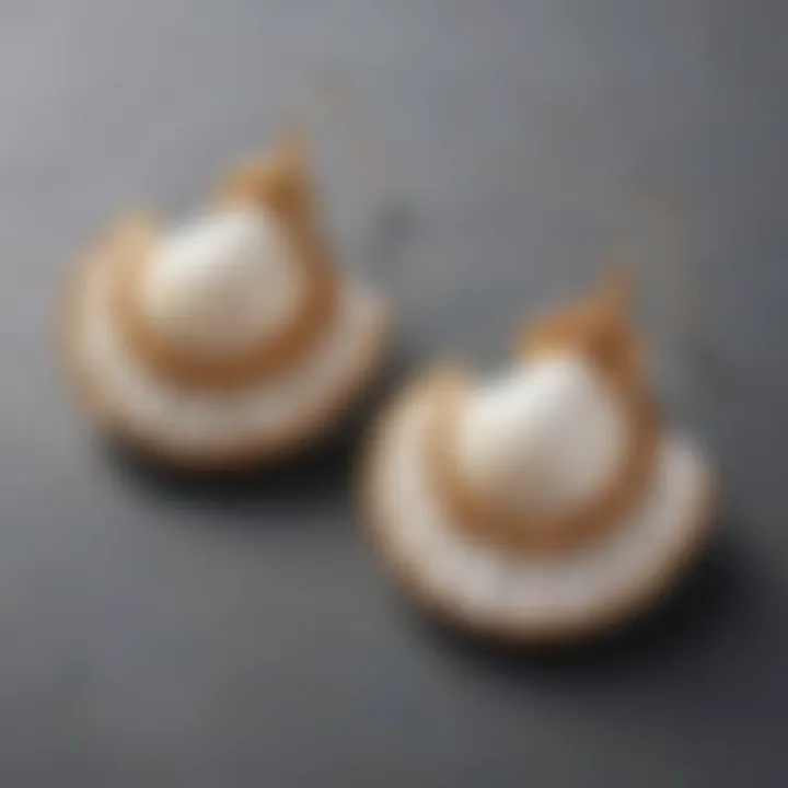 Intricate Seashell Earrings