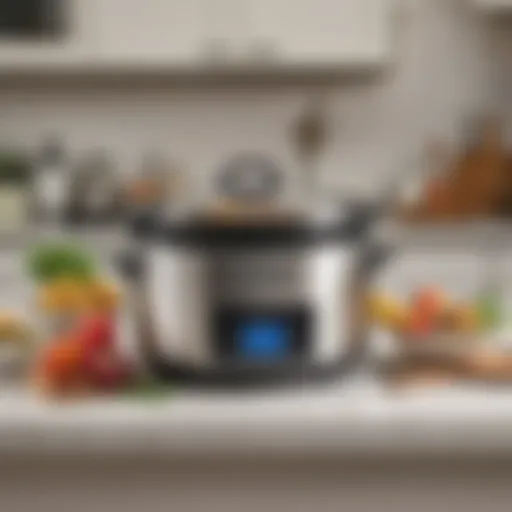Modern kitchen with Crockpot Fast Cooker