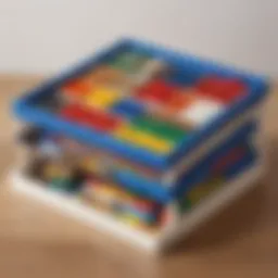 Innovative LEGO Storage Tray - Elegant Design