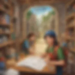 Innovative multiplication interactive activity - Math Quest Adventure