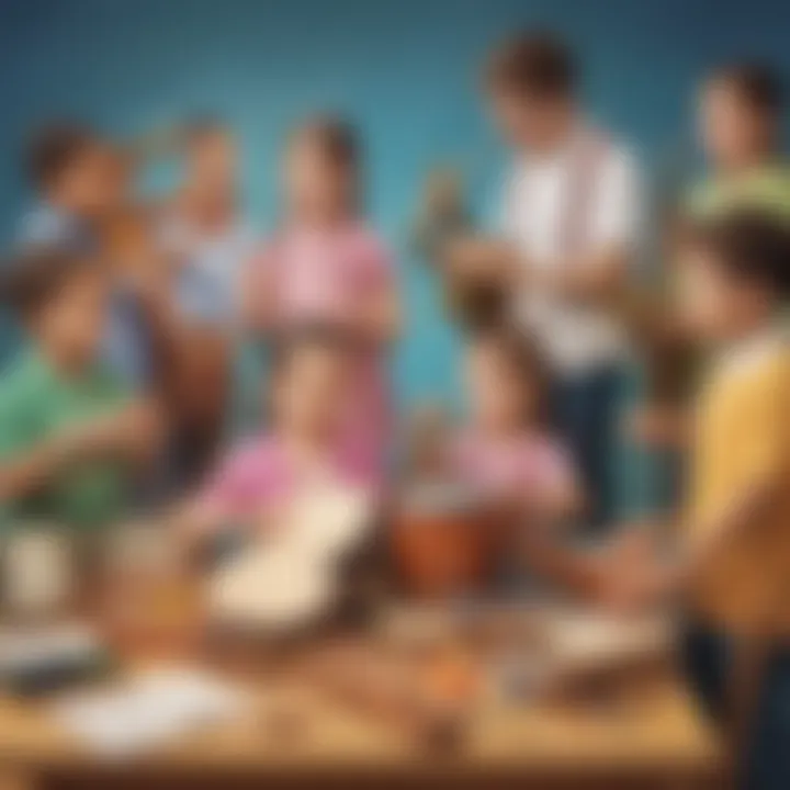 Innovative Pre-K Activity with Musical Instruments