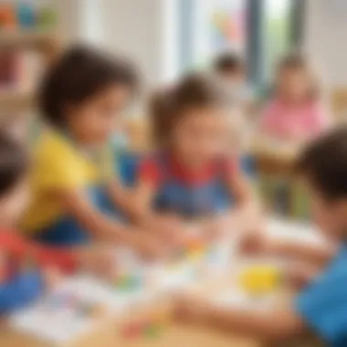 Unleashing Creativity in Preschool Children engaged in creative arts and crafts activity