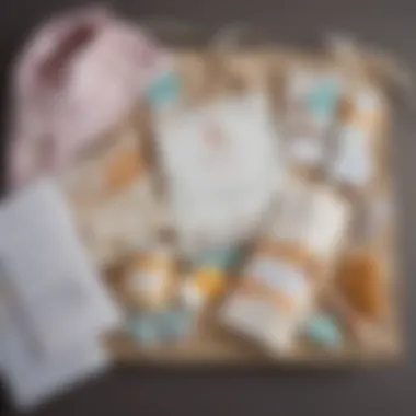 Unique Personalized Items for Memorable Sleepovers Personalized keepsakes for children in a beautifully arranged goodie bag