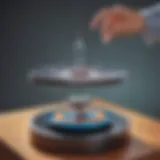 Innovative STEM experiment using magnetic levitation