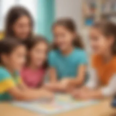 Fun Group Activities for Sight Word Learning Group of children enjoying a sight word game