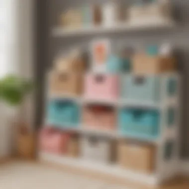 Stylish bins and baskets for toy organization
