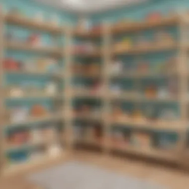 Functional Open Shelving for Toy Access Creative open shelving for easy toy access