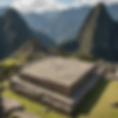 Sun Temple and Astronomical Observatory at Machu Picchu Inti Watana Stone Sundial at Machu Picchu