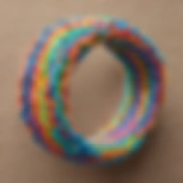 Intricate Rainbow Loom Band Bracelet Design