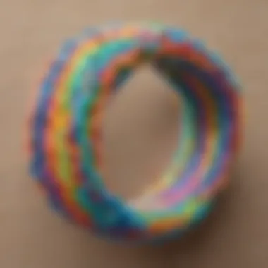 Intricate Rainbow Loom Band Bracelet Design Intricate Rainbow Loom Band Bracelet Design