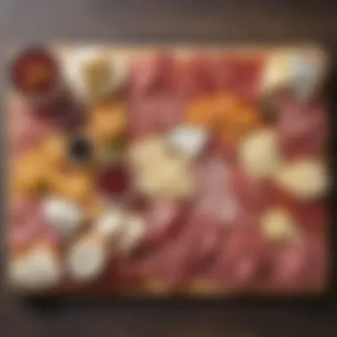 Irresistible Charcuterie Board with Artisanal Cheeses and Cured Meats Irresistible charcuterie board with artisanal cheeses and cured meats