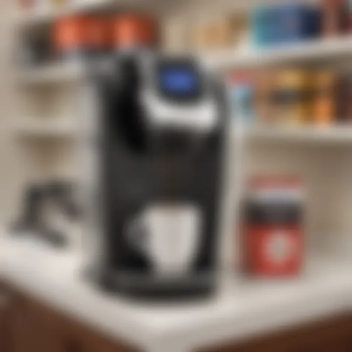 Keurig Coffee Maker Accessories Showcase