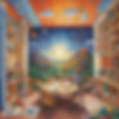 Imagination Canvas Kindergarten Classroom Art Project