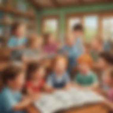 Interactive Rhyme Learning for Young Minds Kindergarten Children Engaging in Rhyming Activity