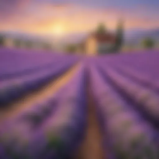 Aromatic Lavender Fields