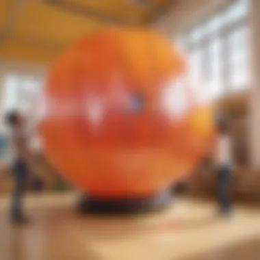 Innovative Learning with Blow-Up Ball Educational Activities with Inflatable Sphere
