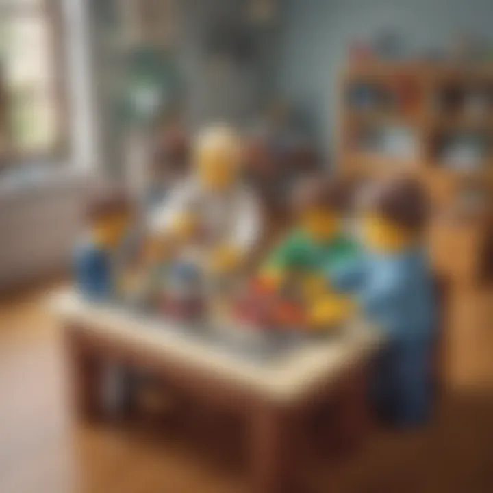 LEGO models representing scientific concepts