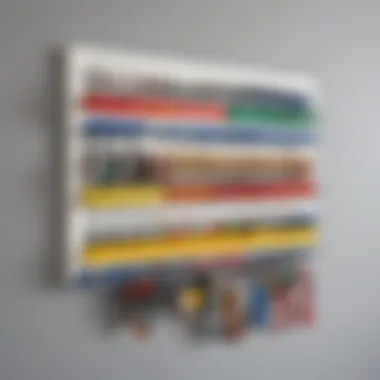 LEGO wall hanger rack showcasing versatility in use