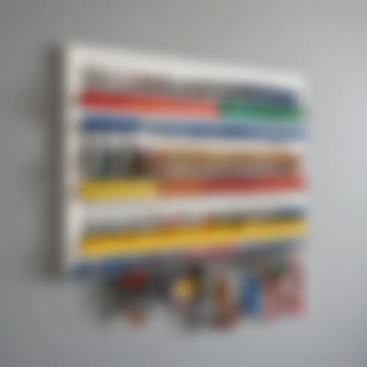 LEGO wall hanger rack showcasing versatility in use