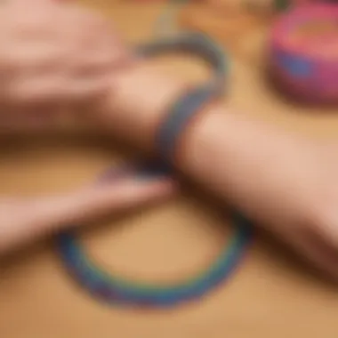 Loom Bracelet Making Process