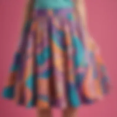 Colorful Chic: LulaRoe Skirt Stylish LulaRoe Skirt in Vibrant Colors