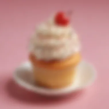 Luxurious Dairy Queen cupcake packaging