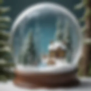 Whimsical Forest Escape Snow Globe Magical Forest Snow Globe Project