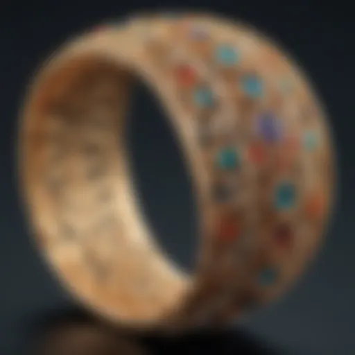 Exquisite bracelet design with intricate details