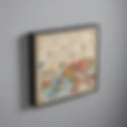 Innovative board game storage solution with magnetic wall mount