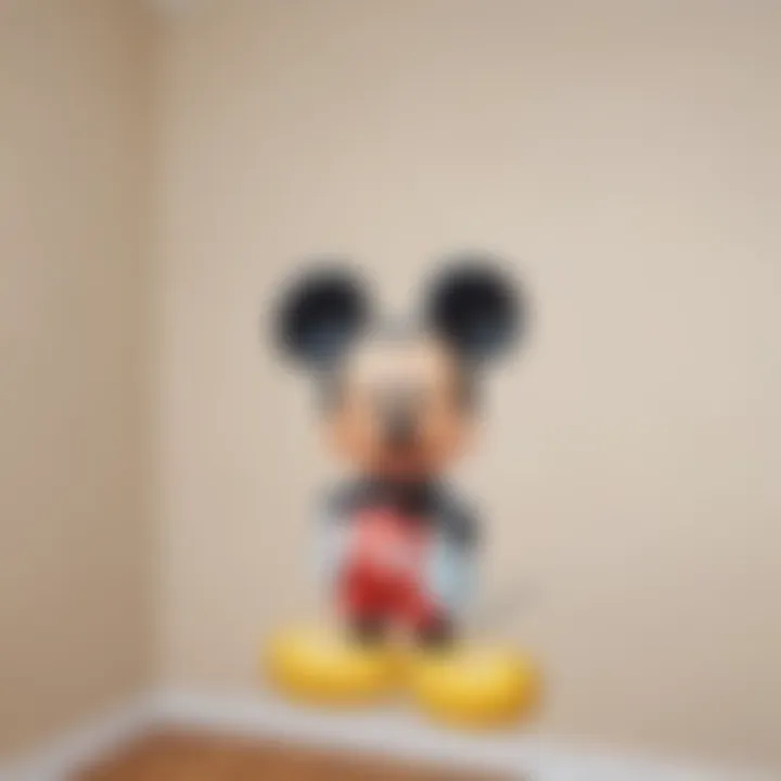 Creative DIY Mickey Mouse Clubhouse wall decorations