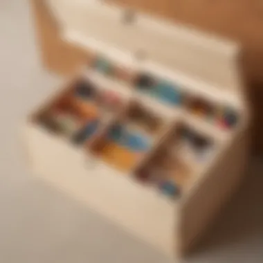 Chic Minimalist Toy Chest with Hidden Compartments Minimalist toy chest with hidden compartments
