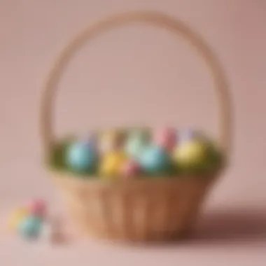 Modern Minimalist Easter Basket Design