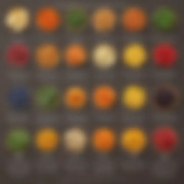 Infographic illustrating the benefits of natural food colors over synthetic options