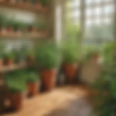 Creating a Natural Herb Garden Indoors Natural Herb Garden