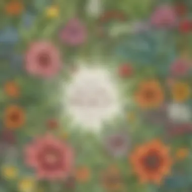 Botanical Harmony Quest Nature Inspired Puzzle Coloring Page