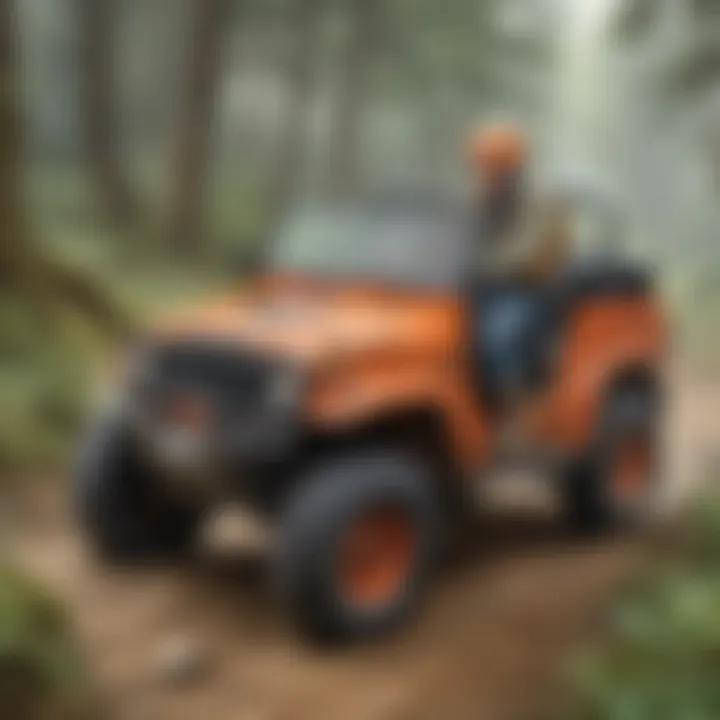 Off-Road Adventure Ride-On Vehicle for 10-Year-Olds