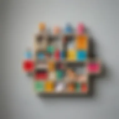 Upcycled Toy Blocks as Chic Jewelry Organizer Old toy blocks transformed into a stylish jewelry holder