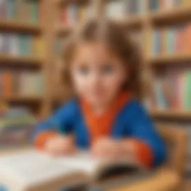 Colorful picture books for young children