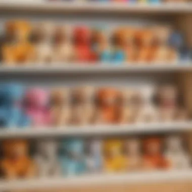 Colorful Stuffed Animal Storage Solution