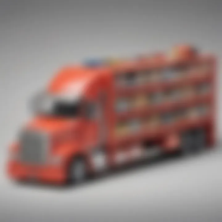Truck-shaped storage container