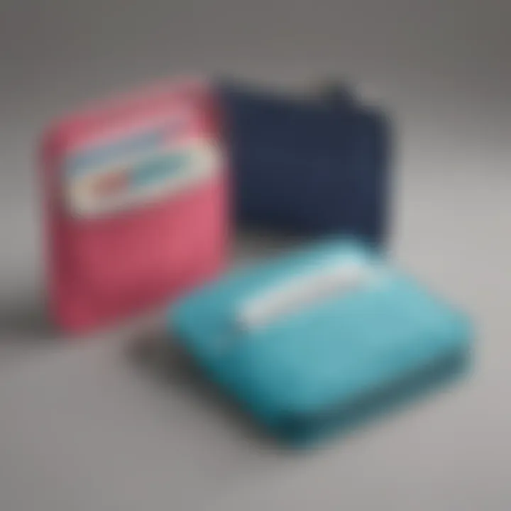 Compact pouch set for on-the-go organization
