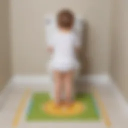 Child-friendly pee target